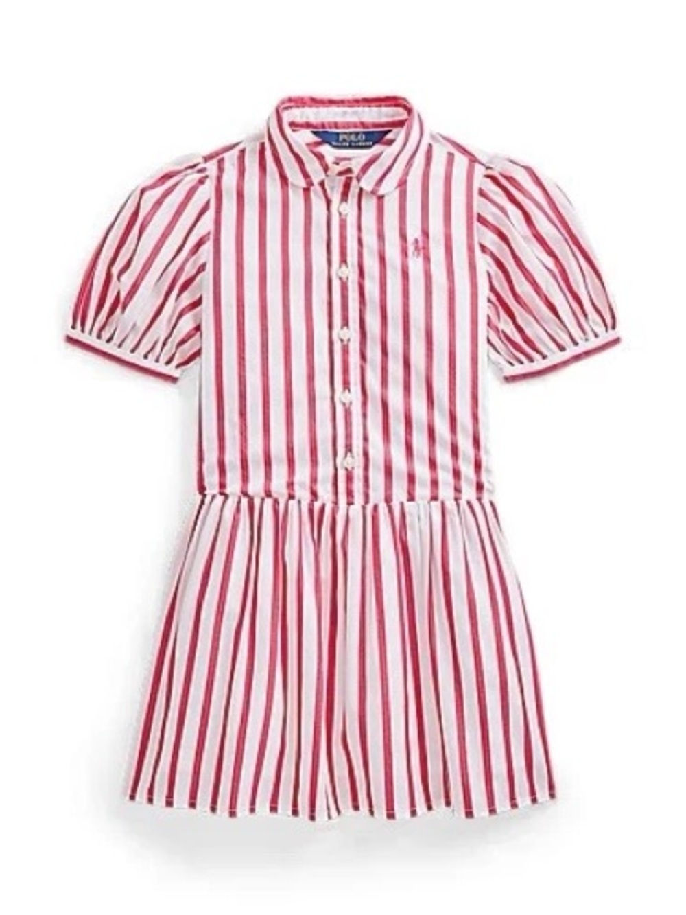 Polo Ralph Lauren Striped Cotton Shirt Dress